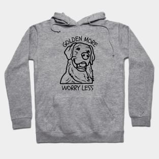 Golden More Worry Less Hoodie